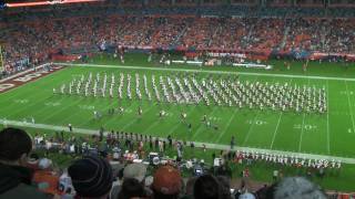 2010 Pro Bowl Halftime Show  BCU Marching Wildcats HD [upl. by Schilit]