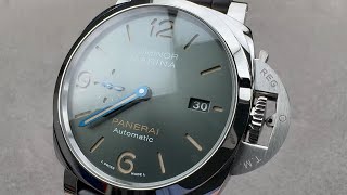 Panerai Luminor Marina PAM 1116 Panerai Watch Review [upl. by Ttennaj]