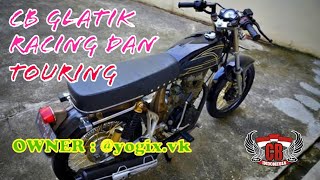 cb 100  CB GLATIK MODIF SIMPLE DAN ELEGAN [upl. by Marlow]