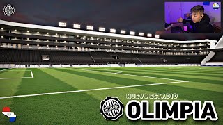 URUGUAYO 🇺🇾 reacciona al NUEVO ESTADIO que tendrá el CLUB OLIMPIA de PARAGUAY 🏟️⚽ [upl. by Mehelhteb]