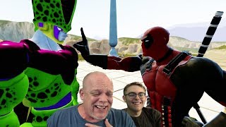 REACTION VIDEO  TFS quotCell Games Cell vs Deadpoolquot  Legends Collide [upl. by Atteynek]