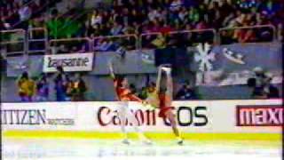 1992 Europeans SP Mishkutenok amp Dmitriev CIS [upl. by Kostival]