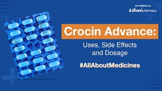 Dhani Health  Crocin Advance Uses Benefits Side Effects Dosage amp Safety Advice [upl. by Anitsyrhk]