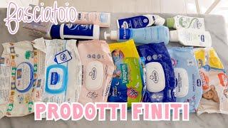 PRODOTTI FINITI FASCIATOIO  opinioni salviette e paste per il cambio che ho usato ultimamente 🤱🤰 [upl. by Jeminah]