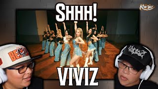 TWINS REACT TO VIVIZ 비비지  Shhh MV  WOAH 😧😧😧  VIVIZ kpop kpopreaction [upl. by Arthur]