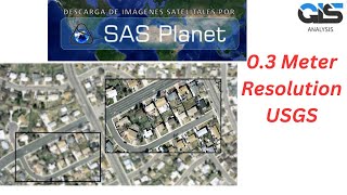 How to Use SAS Planet amp Download 03 meter High Resolution Imagery From USGS  ArcGIS  03m [upl. by Adiuqal]