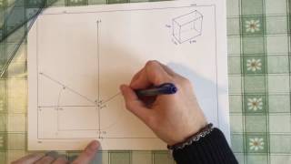 5 Assonometria isometrica parallelepipedo [upl. by Harihat635]
