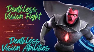 Deathless visionmcoc Ability and Full Fight [upl. by Ociredef]