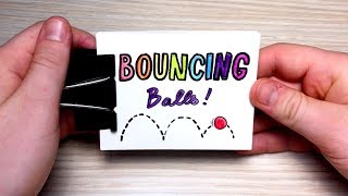 BOUNCING Balls Flipbook Animation [upl. by Lanod]