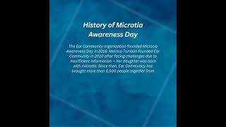 Microtia Awareness Day  DrKAMohanadass  AAA Clinic® microtia awareness day [upl. by Dylane536]