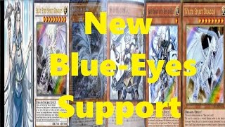 New BlueEyes Support  Deck ListProfile [upl. by Yhtomit]