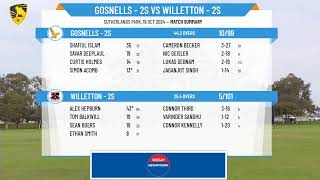 Gosnells  2s v Willetton  2s [upl. by Siul704]