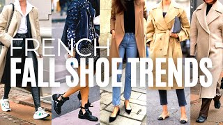 5 Must Have Shoe Trends French Women Are Loving This Fall [upl. by Lange512]