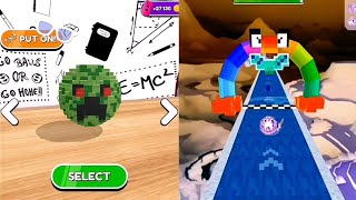 Going Balls Vs Super Rolling Balls GamersVideo Reverse Mobile Game Level Race 5  Gameplay SpeedRun [upl. by Leonora]