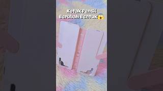 Kotak Pensil Berubah Bentuk😱 kotakpensillipat kotakpensilpapantulis kotakpensilpenyanggabuku [upl. by Rockafellow709]