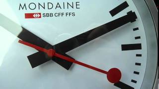 Mondaine SSB CFF FFS Wall Clock [upl. by Asiar859]