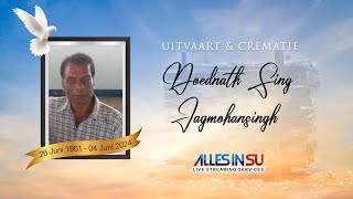 Live Streaming Uitvaart amp Crematie Doednath Sing Jagmohansingh ॐ [upl. by Ehrenberg]