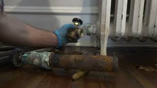 LEAKING RADIATOR VALVE amp OTHER BOILER ISSUES FIXED [upl. by Ynafit]