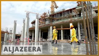 🇶🇦 Qatar 2022 worker rights Welfare improvements being made  Al Jazeera English [upl. by Rehm910]