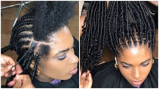 Less than 2hrs Fast distressed Locs technique  Long faux locs for beginners  Outre hair [upl. by Peddada]