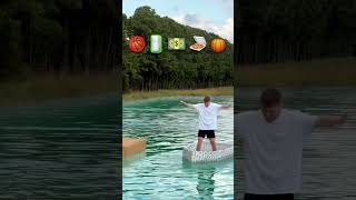 Will Mrbeast float or sink 🤔 shorts mrbeast subscribe water boat [upl. by Anyat]