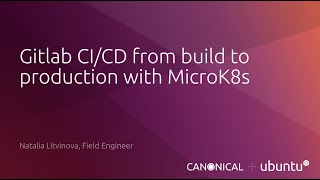 Gitlab CICD from build to production with MicroK8s [upl. by Ashbaugh755]