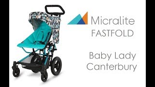 Micralite Fastfold Demo  Baby Lady Canterbury [upl. by Atikram107]