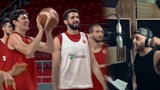 Yeni Garanti Bankası Reklamı CEZA 12 Dev Adama EuroBasket 2017’de Dev Destek [upl. by Mcdermott]