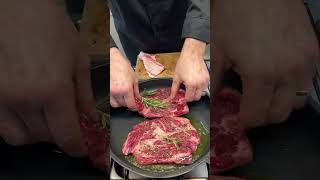 USA Black Angus Chuck Eye Steaks [upl. by Anaik]