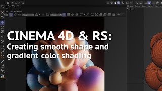 Cinema 4D amp Redshift Fluid Form with Volume Mesher and Redshift [upl. by Ihcur]