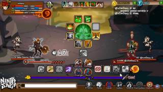 мσηкєу  PVP RANDOM 1 FULL WATER  NINJA SAGA [upl. by Finnie]