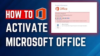 How To Activate Microsoft Office Or Office 365 On Windows 11 2023 [upl. by Cindi]