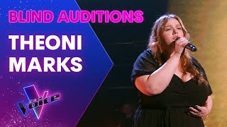 Theoni Marks Sings Adeles Easy On Me  The Blind Auditions  The Voice Australia [upl. by Ahsienom]