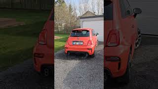 2024 Abarth 695 Turismo  startup sound exhaust sound [upl. by Eerrehc]