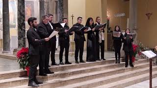 Trad francese XIX secolo  Il est né le divin Enfant  Cor ad Cor Vocal Ensemble [upl. by Ahsikram]