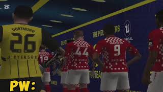 MAINZ VS DORTMUND PES PPSSPP 24 GAMEPLAY [upl. by Richarda584]