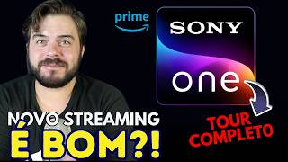 SONY ONE  CATÁLOGO DO NOVO STREAMING VALE A PENA Tour Completo [upl. by Yerok539]