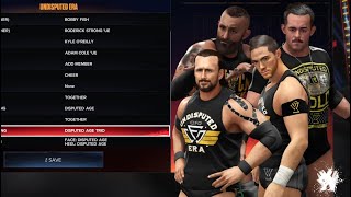 UNDISPUTED ERA in WWE 2K24 [upl. by Lydia]