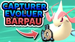 Capturer BARPAU et ÉVOLUER en MILOBELLUS dans Pokémon Diamant Étincelant amp Perle Scintillante [upl. by Nino478]