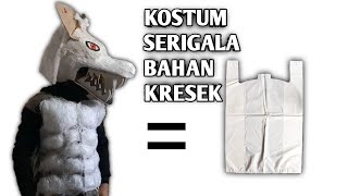 MEMBUAT KOSTUM SERIGALA KARNAVAL PART2 [upl. by Mellar]