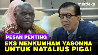 Mantan Menkumham Yasonna Beri Pesan Penting ke Menteri Natalius Pigai Tekankan Isu HAM [upl. by Tansey275]