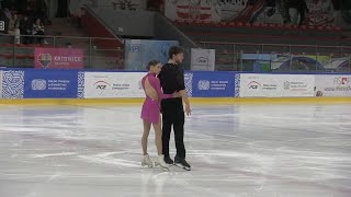 Ioulia Chtchetinina  Michal Wozniak – 2024 Diamond Spin SP [upl. by Dahsraf]