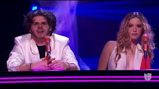 Lucero Mijares y Paty Cantú cantan “Criminal” en Juego de Voces 2024 [upl. by Ilrak]