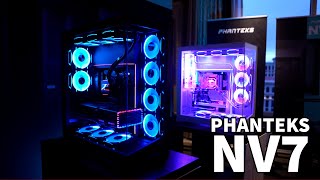 Phanteks has the BEST PC Case at CES 2023 [upl. by Anerahs755]