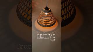 Pendant Lights for a Radiant Diwali  Create Perfect Festive Glow DiwaliDecor FestiveLights [upl. by Noicpecnoc]