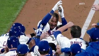 Mets walk off in 10th on Valdespins slam [upl. by Aneri800]