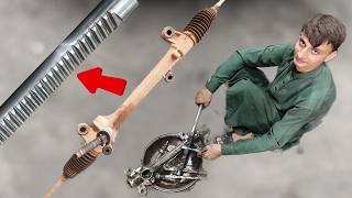 Restoration Steering Rack Assembly  how to repair steering assembly restoration [upl. by Hylan]