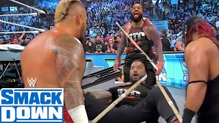 WWE 23 October l Jimmy Uso Saves Roman Reigns From Solo Sikoa amp Jacob Fatu l Smackdown l FULL Match [upl. by Ahsiuqel]