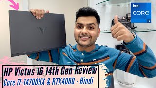 HP Victus 16 14th Gen Intel with RTX 4060 Graphics  Unboxing amp Review [upl. by Ahseat]