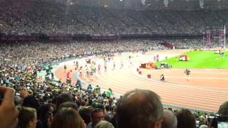 London 2012 Olympics  Mens 200m Final  Thursday 9th August [upl. by Enahsal]